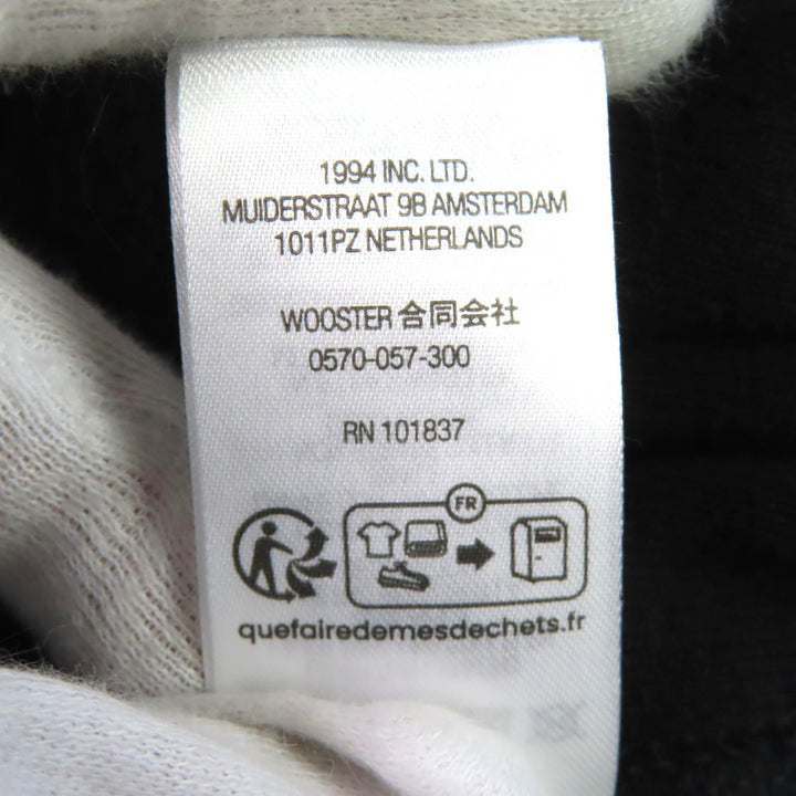 Great Supreme Box Logo Hooded Sweatshirt long-sleeved black cotton mens M