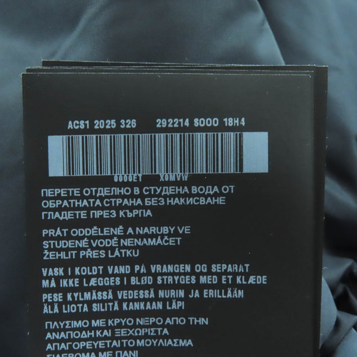 Excellent PRADA Down jacket Triangle with logo, elastic velvet 36 292214