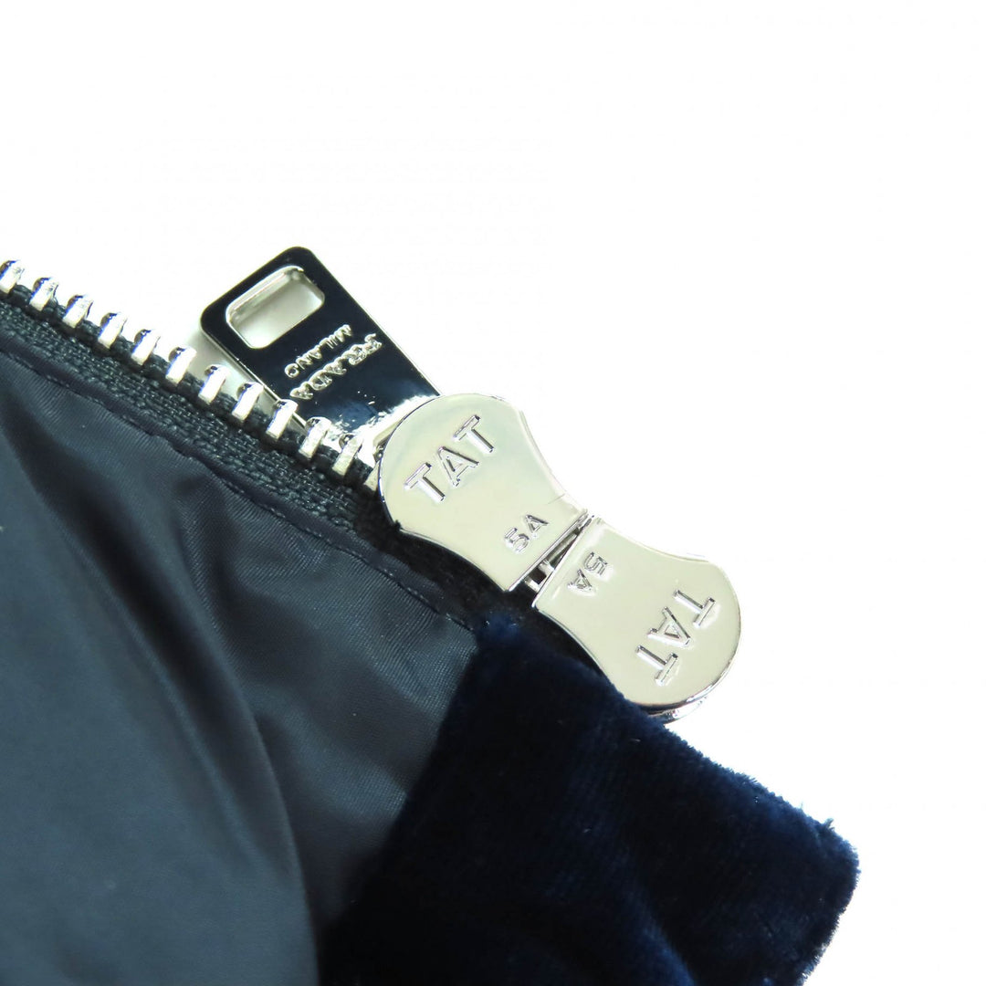 Excellent PRADA Down jacket Triangle with logo, elastic velvet 36 292214