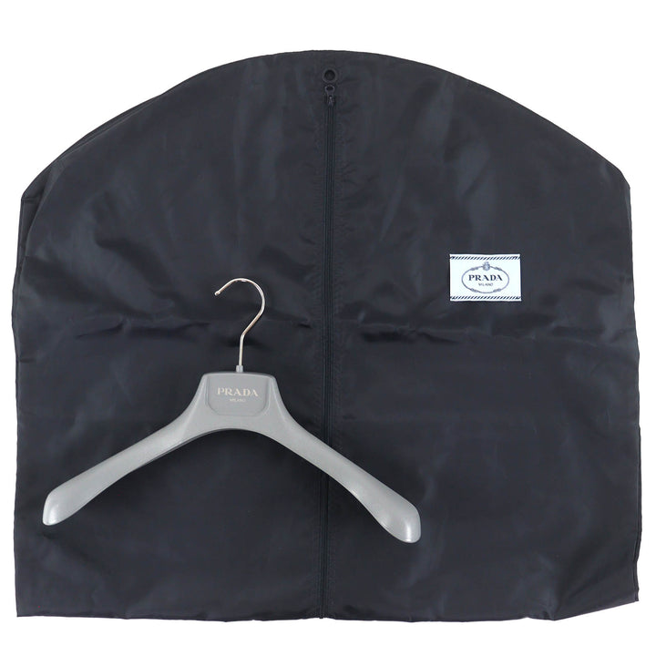 Excellent PRADA Down jacket Triangle with logo, elastic velvet 36 292214