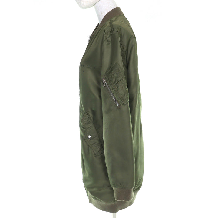 Excellent MM6 Maison Margiela Jacket Military blouson MA-1 khaki 36 S52AA0115