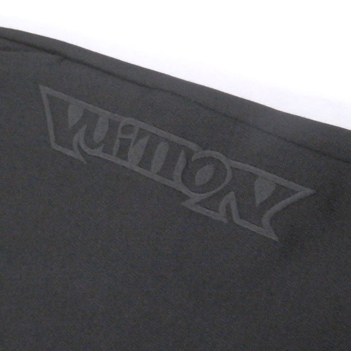 Excellent LOUIS VUITTON Pants Logo embroidery black cotton mens 38