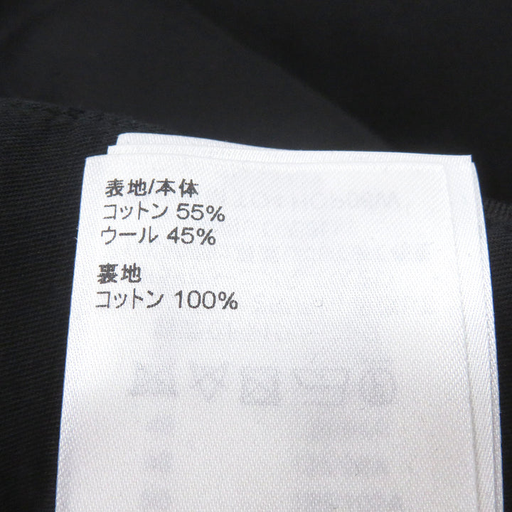 Excellent LOUIS VUITTON Pants Logo embroidery black cotton mens 38