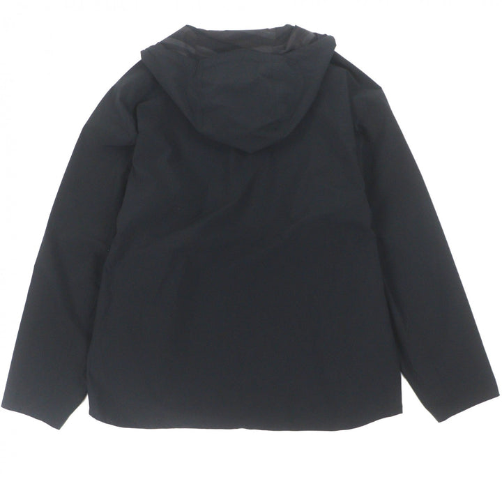 Pristine HERMES mountain hoodie black Nylon mens 44