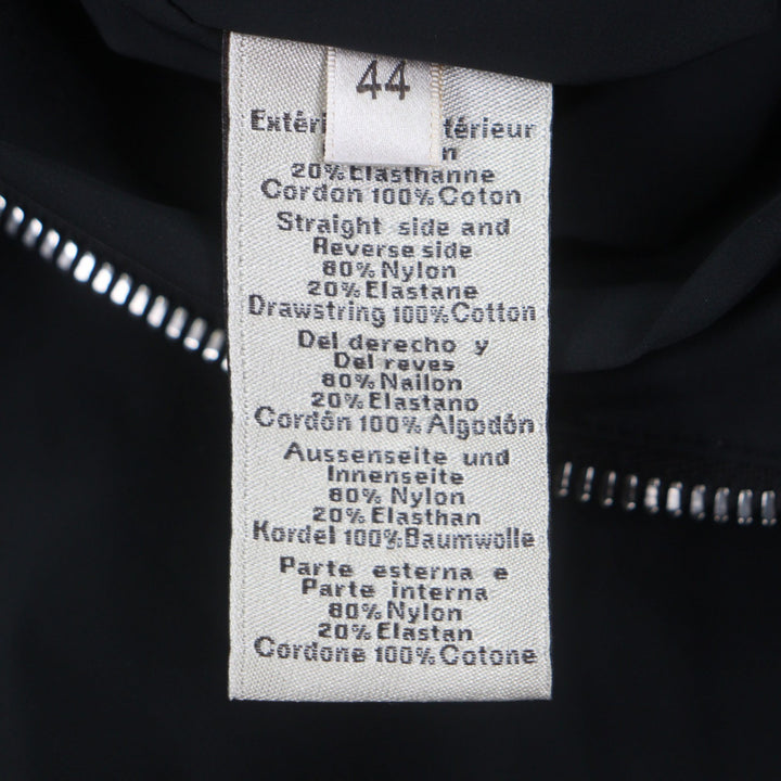 Pristine HERMES mountain hoodie black Nylon mens 44