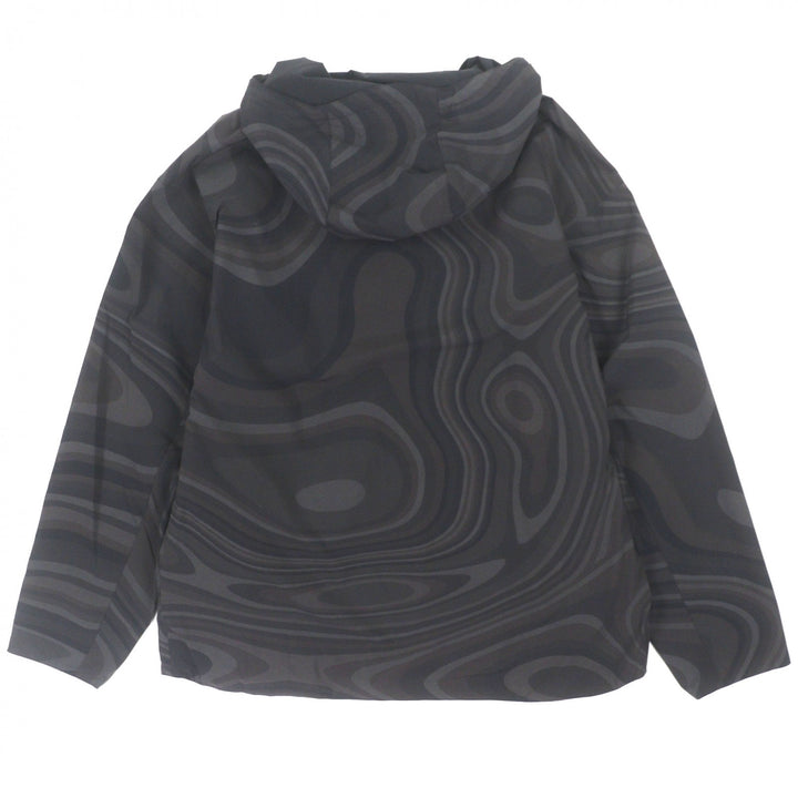 Pristine HERMES mountain hoodie black Nylon mens 44