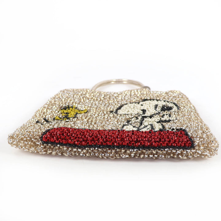 Pristine ANTEPRIMA Tote Bag SNOOPY COLLECTION Snoopy Square Wire Gold PB24SFE0JK