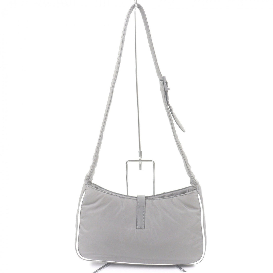 Excellent SAINT LAURENT PARIS Shoulder Bag Cassandra Logo Metal One gray