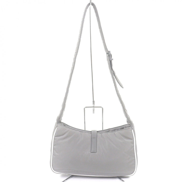 Excellent SAINT LAURENT PARIS Shoulder Bag Cassandra Logo Metal One gray