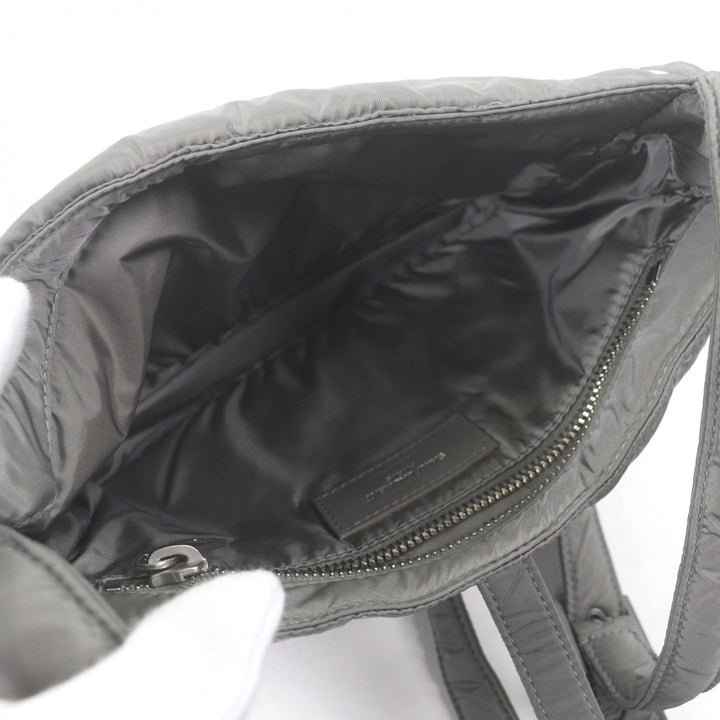 Excellent SAINT LAURENT PARIS Shoulder Bag Cassandra Logo Metal One gray