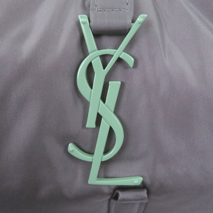 Excellent SAINT LAURENT PARIS Shoulder Bag Cassandra Logo Metal One gray