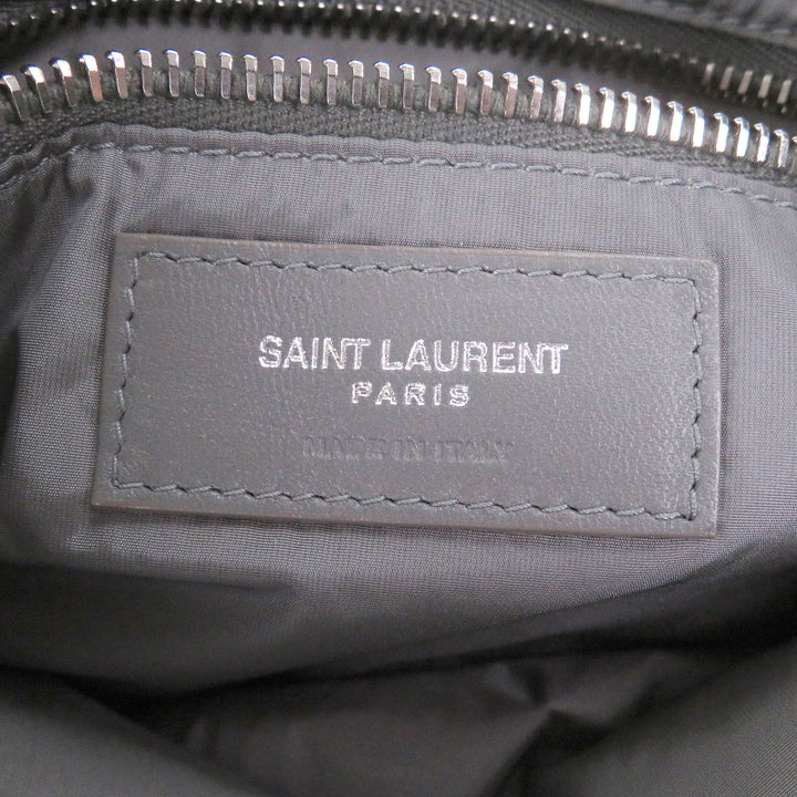 Excellent SAINT LAURENT PARIS Shoulder Bag Cassandra Logo Metal One gray