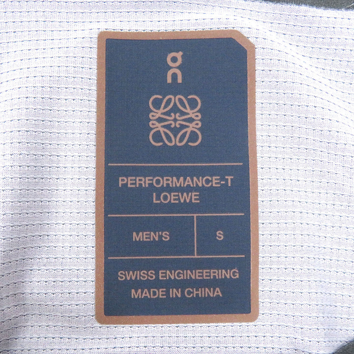 Pristine LOEWE On Short sleeve T-shirt PERFORMANCE-T Anagram logo print