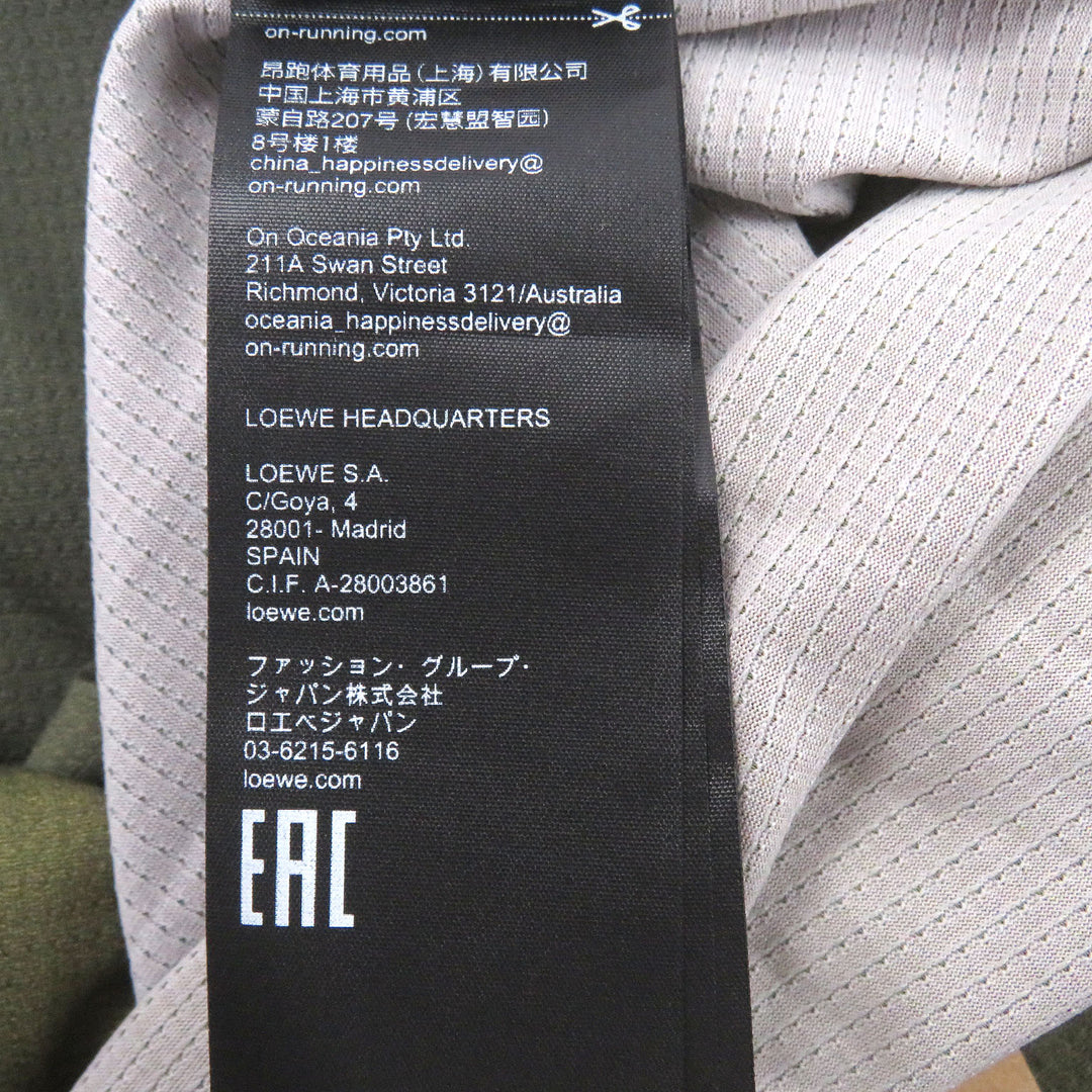 Pristine LOEWE On Short sleeve T-shirt PERFORMANCE-T Anagram logo print