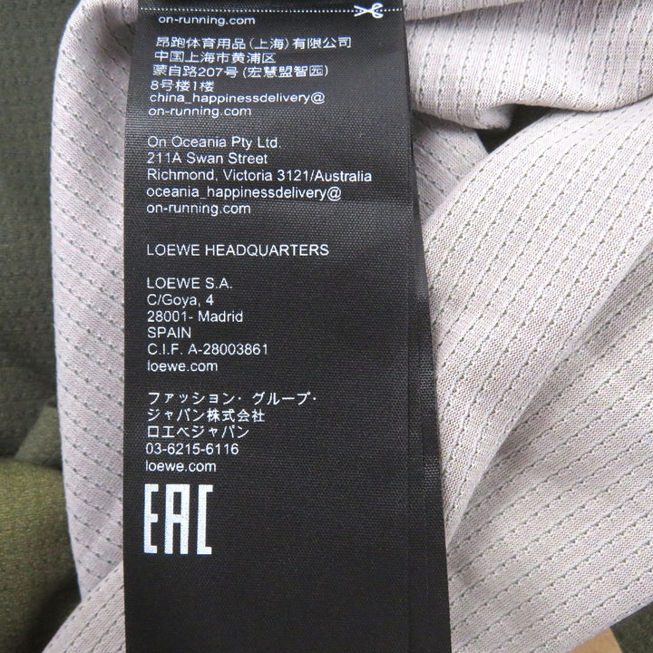 Pristine LOEWE On Short sleeve T-shirt PERFORMANCE-T Anagram logo print