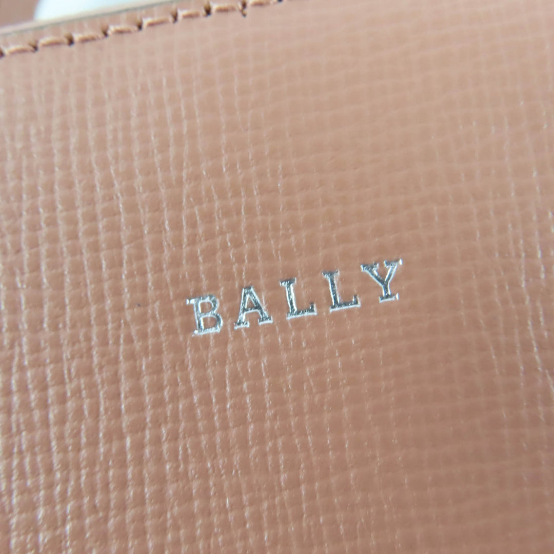 Excellent BALLY Briefcase BOND MD Leather 2-Way Shoulder Bag with Lock Pink
