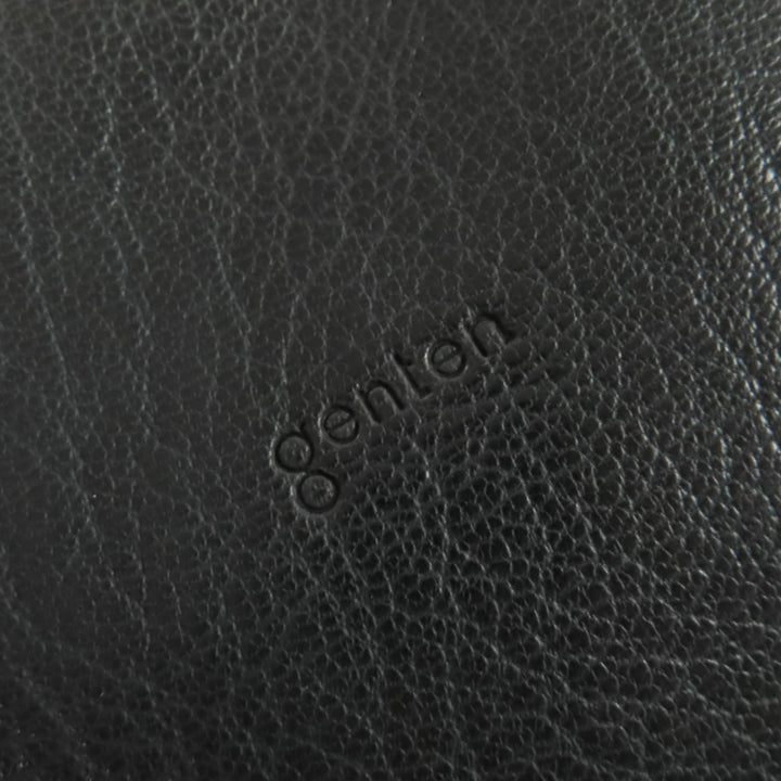Pristine genten Tote Bag Leather handbag with logo charm Dark green Women