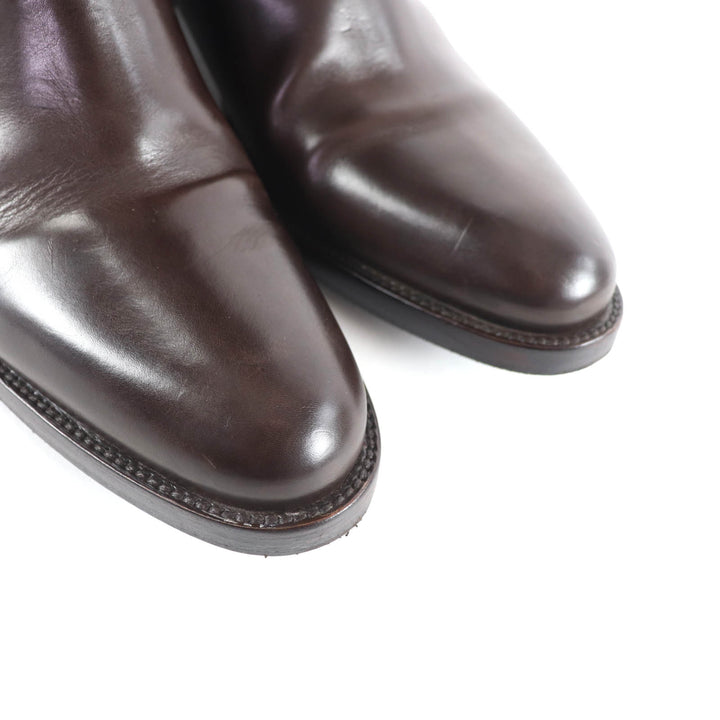 Great SARTORE Knee-high boots Belt-design leather jockey boots leather 37.5