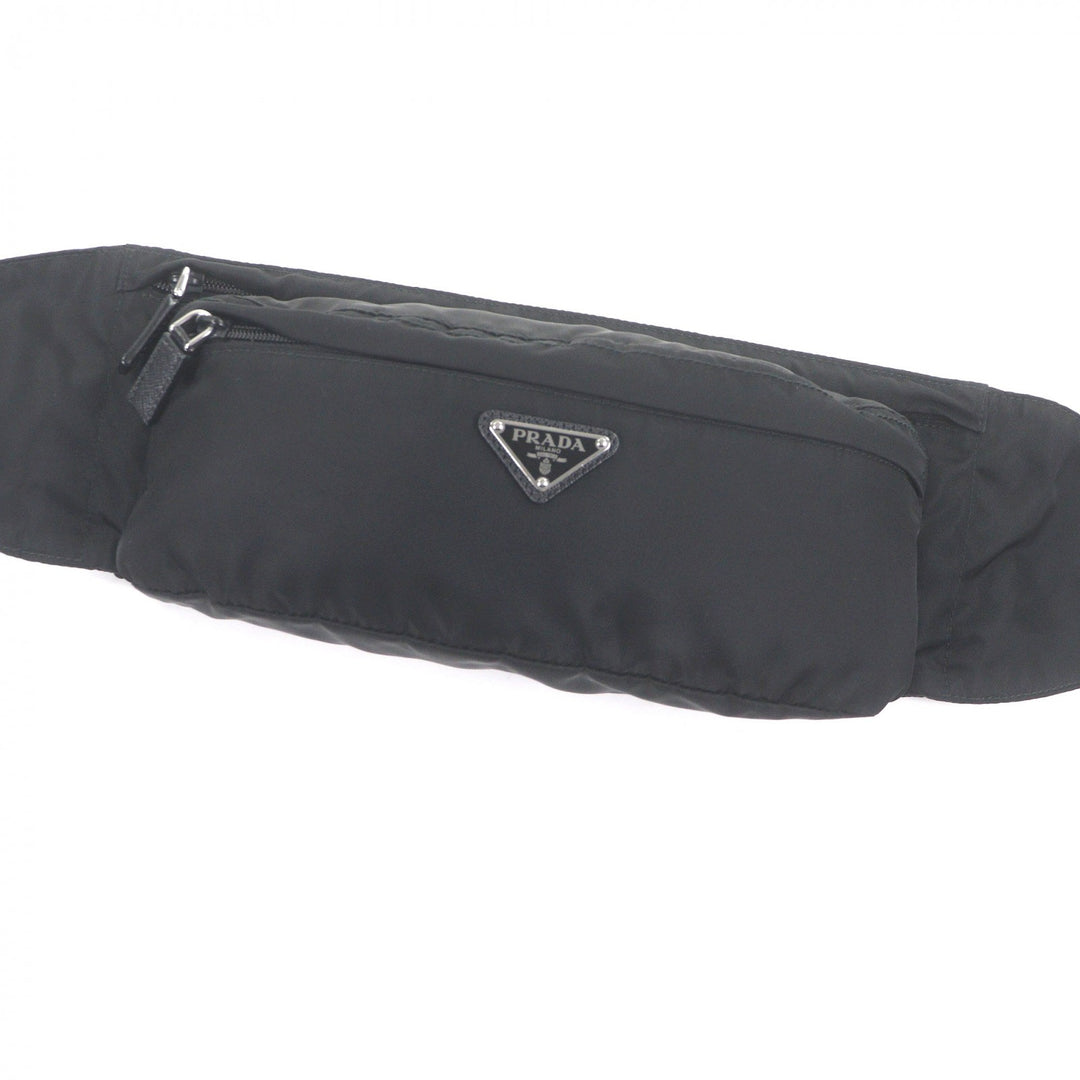 Great PRADA Sling bag Triangle Logo Triangle Plate Waist Pouch Shoulder Bag