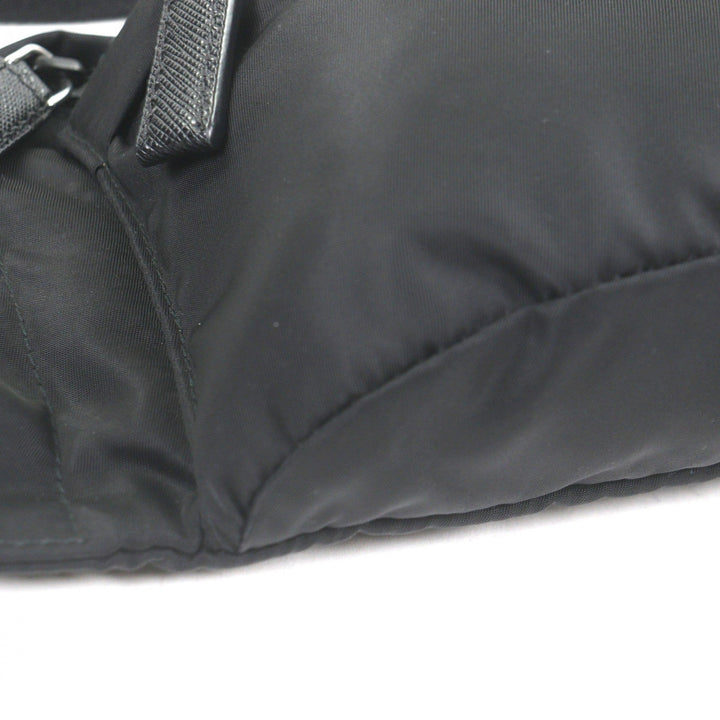 Great PRADA Sling bag Triangle Logo Triangle Plate Waist Pouch Shoulder Bag