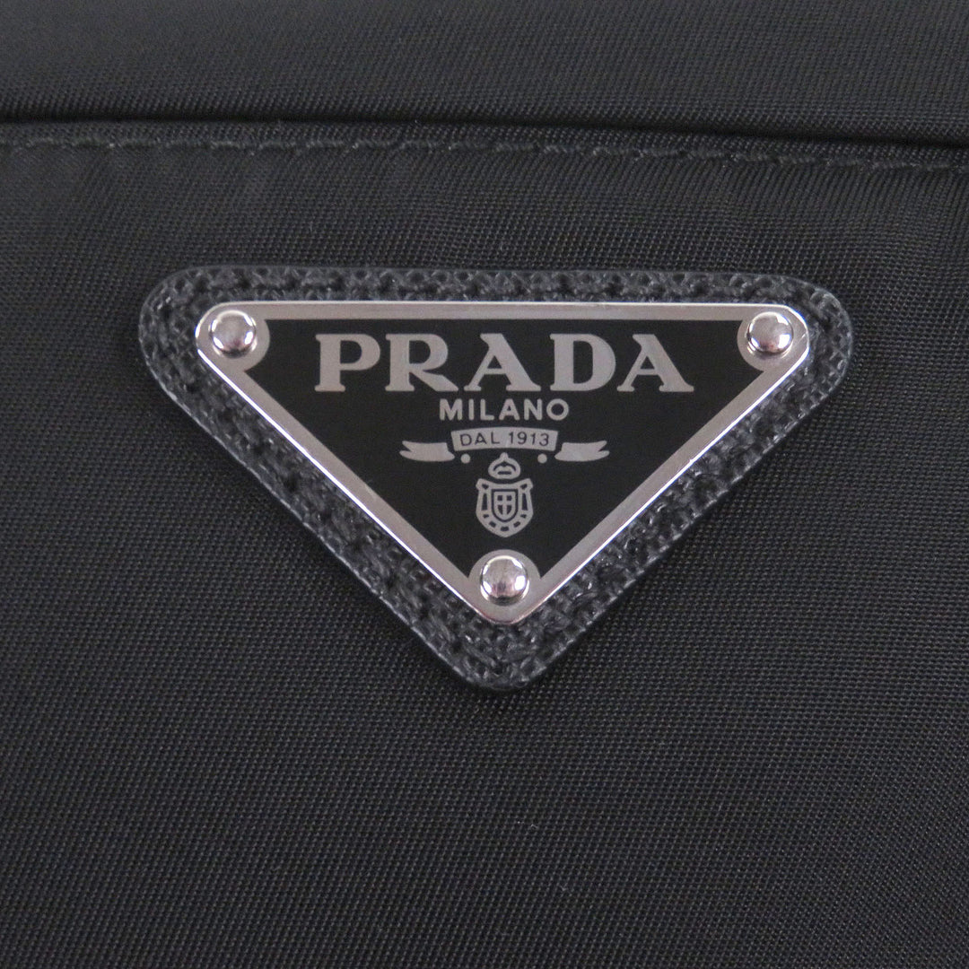 Great PRADA Sling bag Triangle Logo Triangle Plate Waist Pouch Shoulder Bag