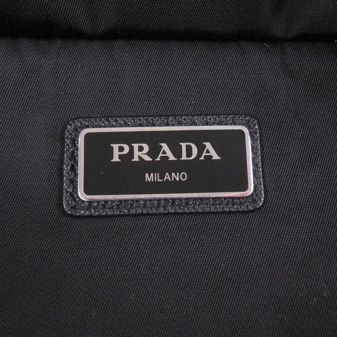 Great PRADA Sling bag Triangle Logo Triangle Plate Waist Pouch Shoulder Bag