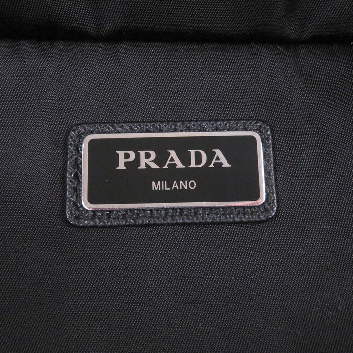 Great PRADA Sling bag Triangle Logo Triangle Plate Waist Pouch Shoulder Bag