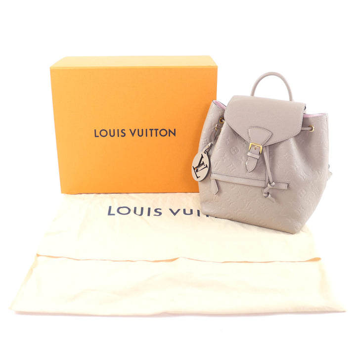 Excellent LOUIS VUITTON Backpack MontsourisPM Monogram Ann Platt M45410