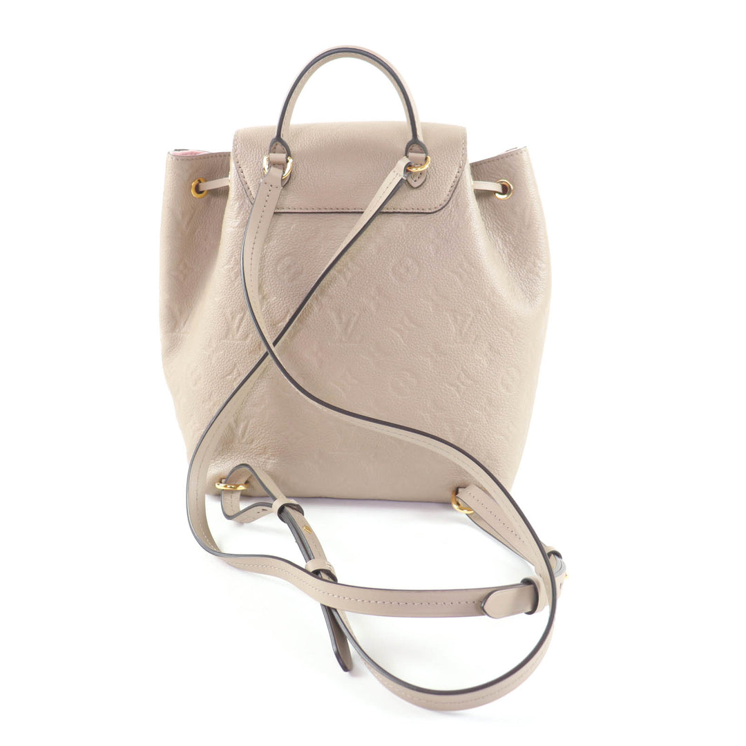 Excellent LOUIS VUITTON Backpack MontsourisPM Monogram Ann Platt M45410