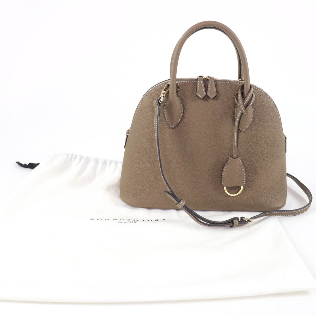 Excellent BONAVENTURA Shoulder Bag Emma, 28 2WAY handbag Etope shrink leather
