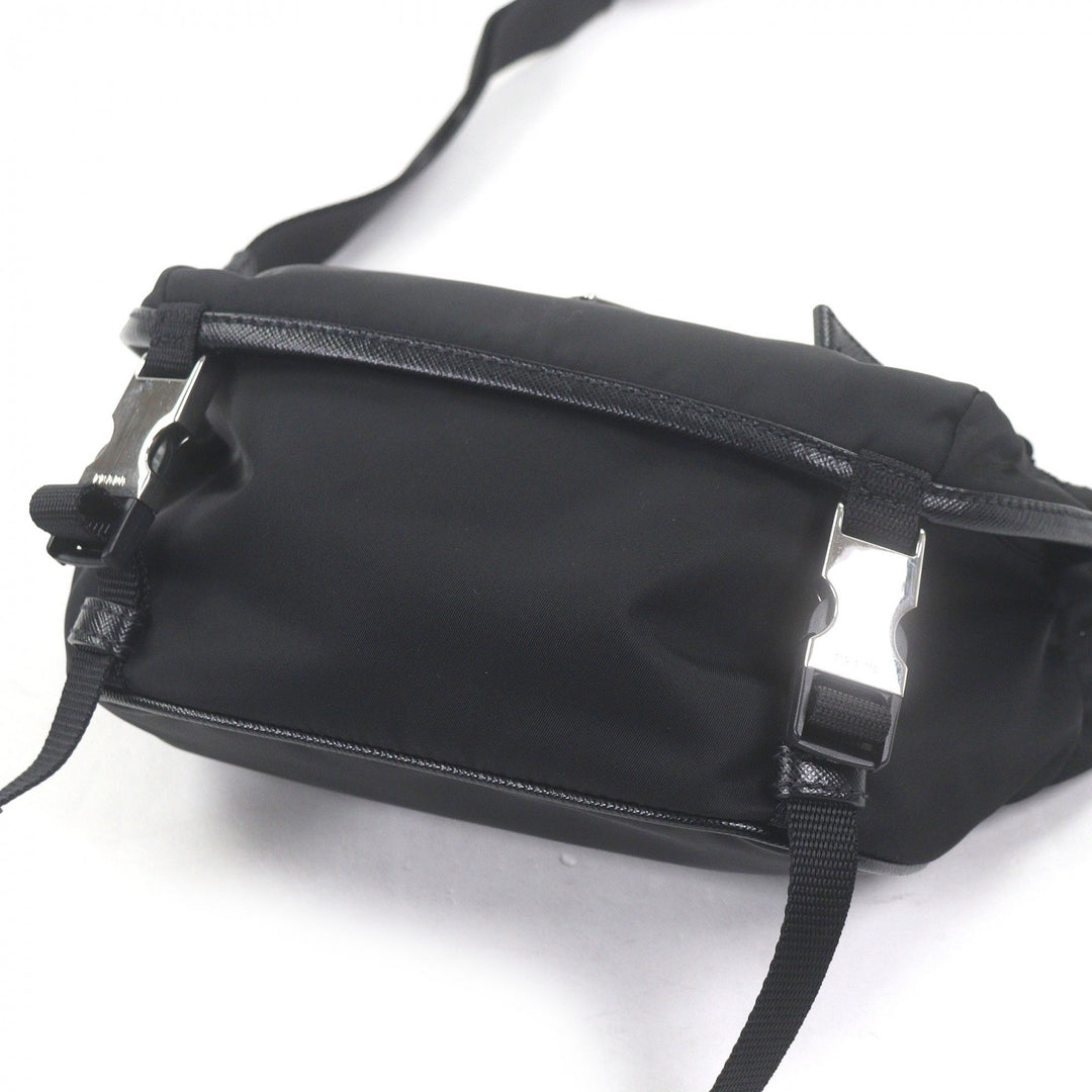 Great PRADA Sling bag Re-Nylon Triangle Logo Shoulder Bag black