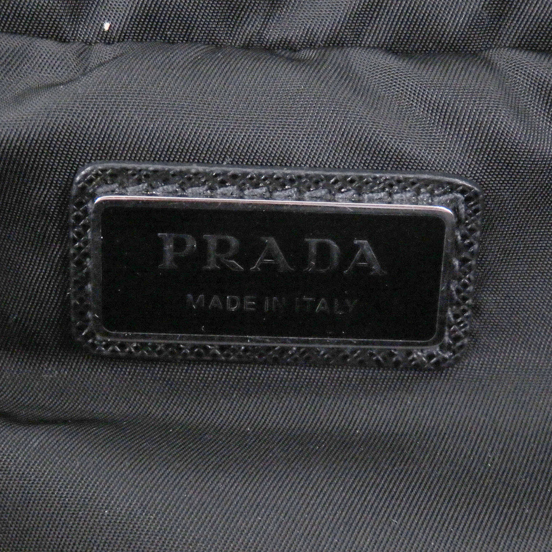 Great PRADA Sling bag Re-Nylon Triangle Logo Shoulder Bag black