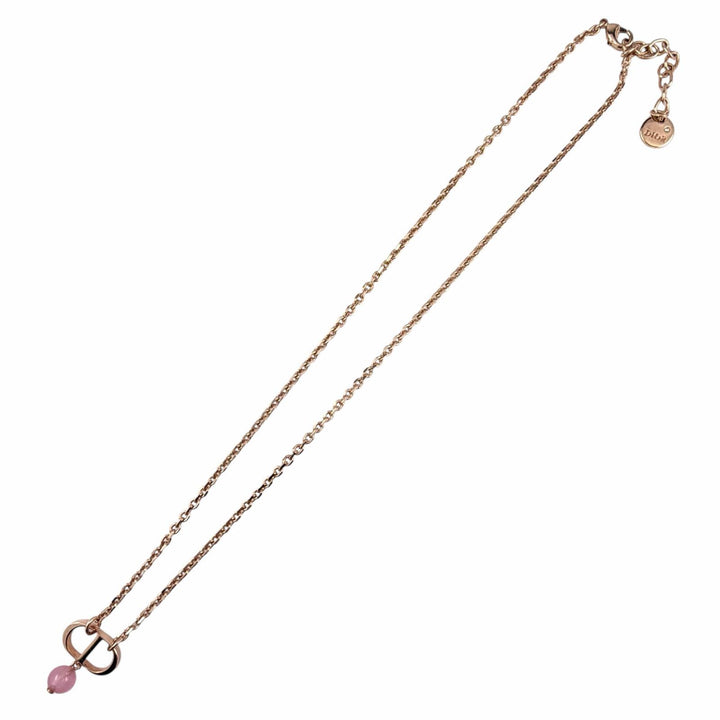 Excellent DIOR Necklace Petit CD Rose gold Women N1390PTCPL