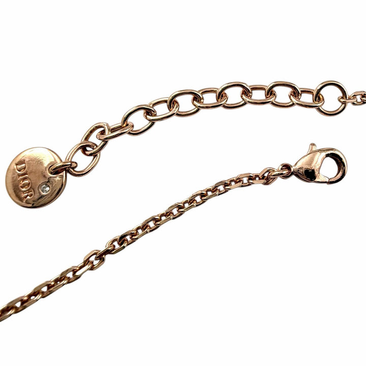 Excellent DIOR Necklace Petit CD Rose gold Women N1390PTCPL