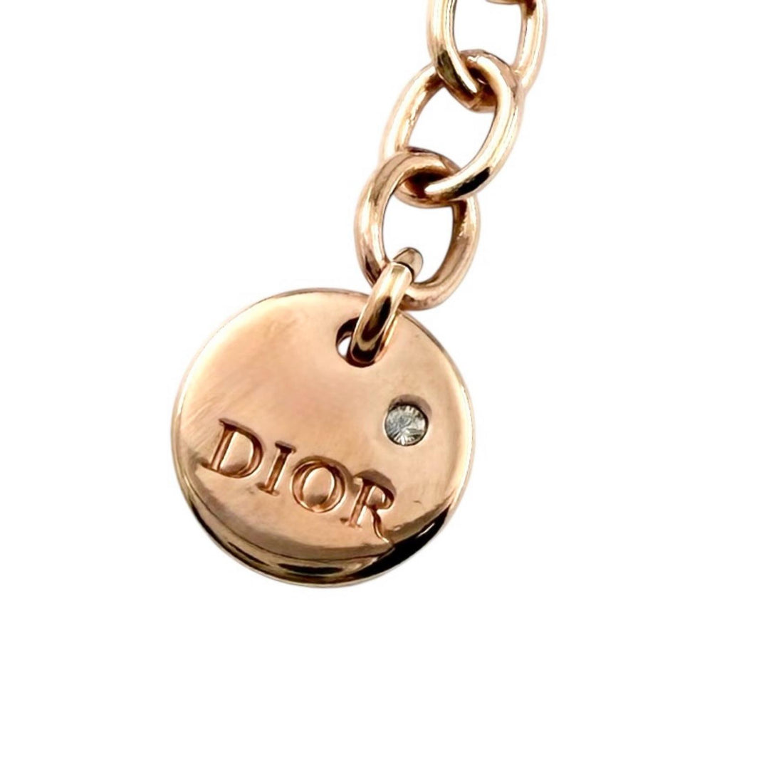 Excellent DIOR Necklace Petit CD Rose gold Women N1390PTCPL