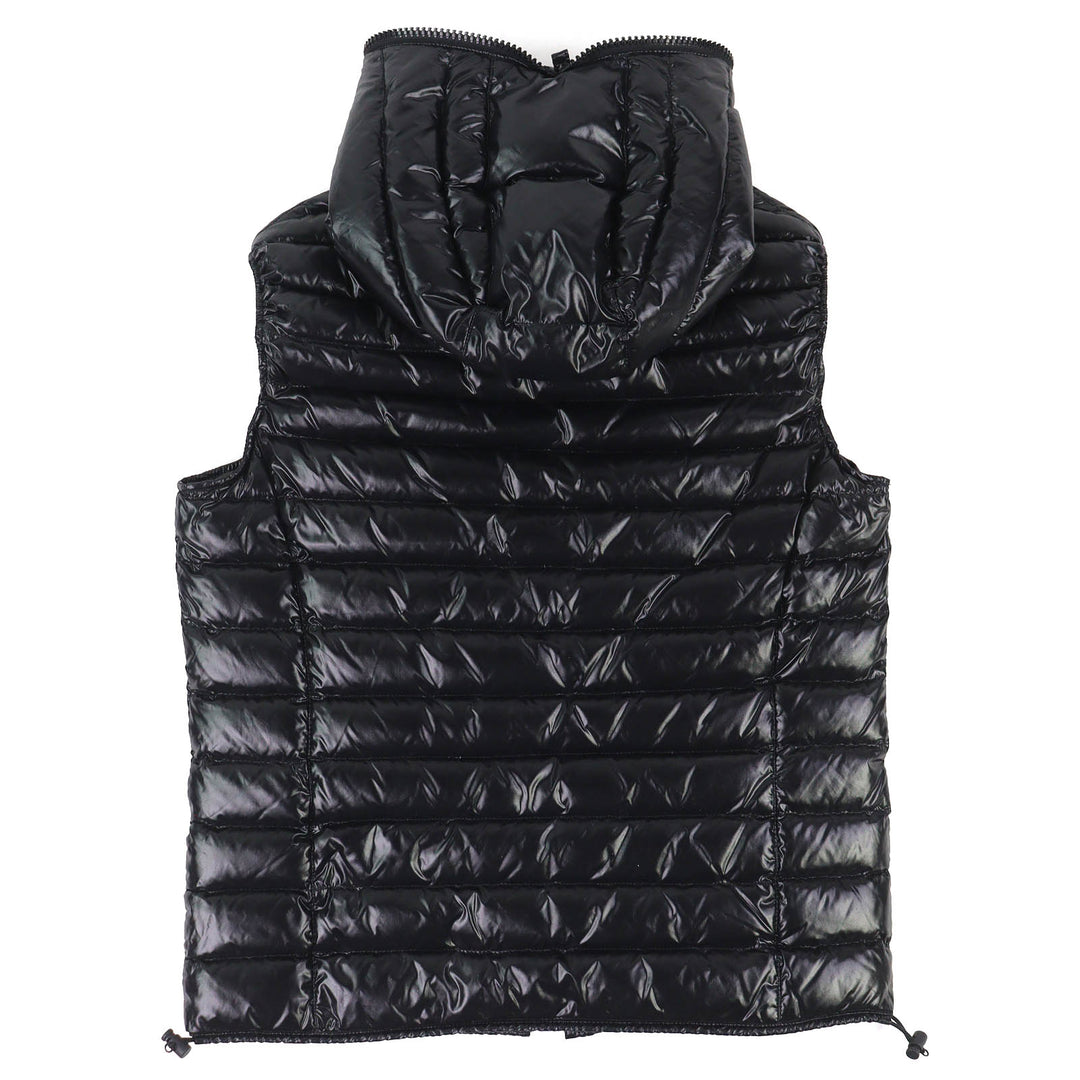 Excellent DUVETICA HYDROGEN Animal Patch Double Zip Hooded Down Vest Gilet 48