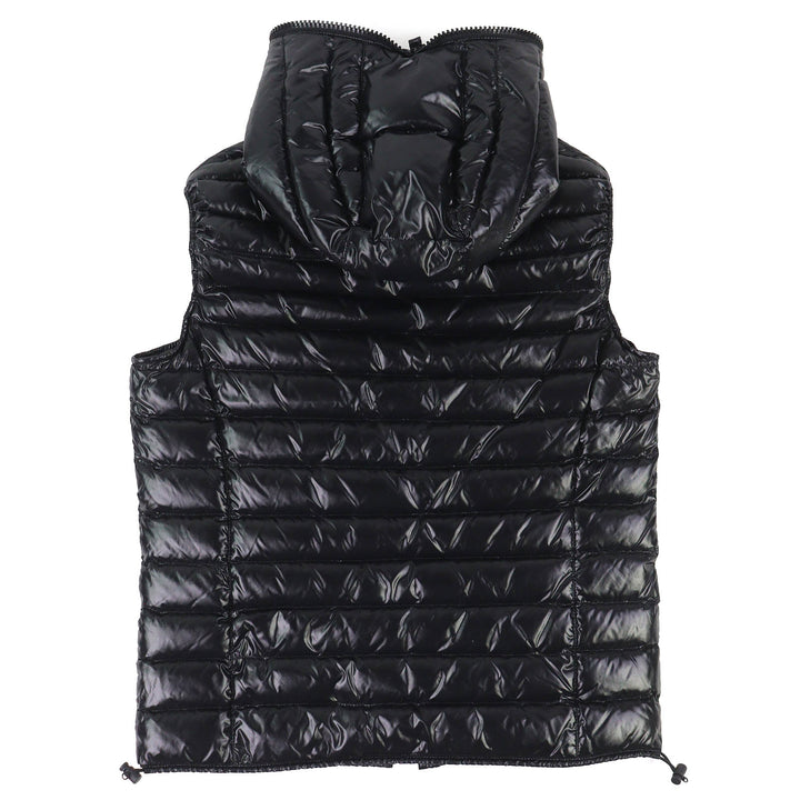 Excellent DUVETICA HYDROGEN Animal Patch Double Zip Hooded Down Vest Gilet 48