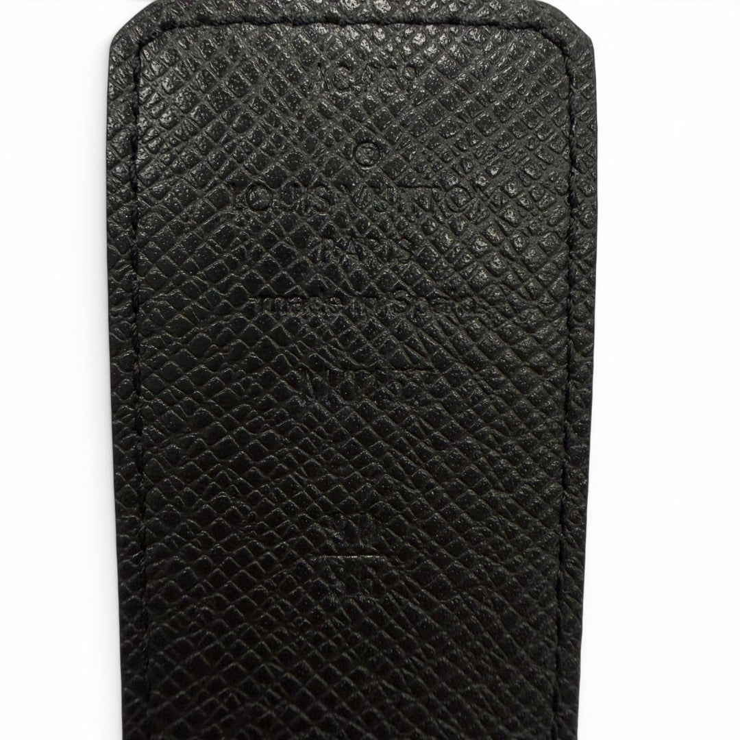 Very Good LOUIS VUITTON belt LV Initials Monogram Eclipse Belt reversible M0457