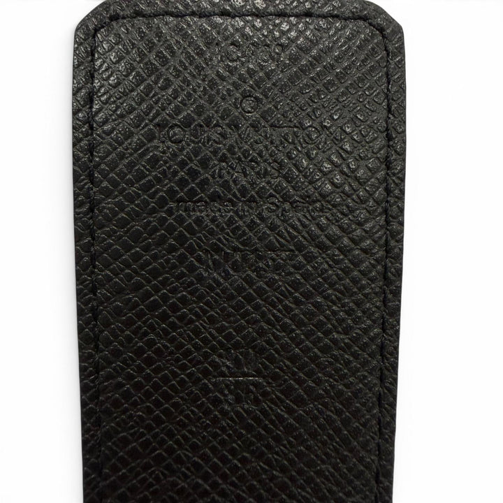 Very Good LOUIS VUITTON belt LV Initials Monogram Eclipse Belt reversible M0457