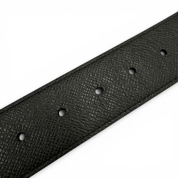 Very Good LOUIS VUITTON belt LV Initials Monogram Eclipse Belt reversible M0457