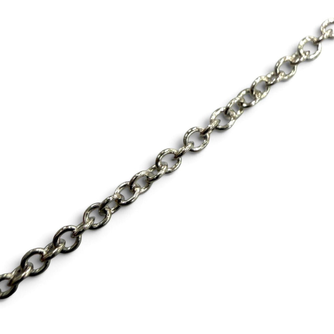Excellent TIFFANY&Co. Necklace T smile small White gold AU750 Women