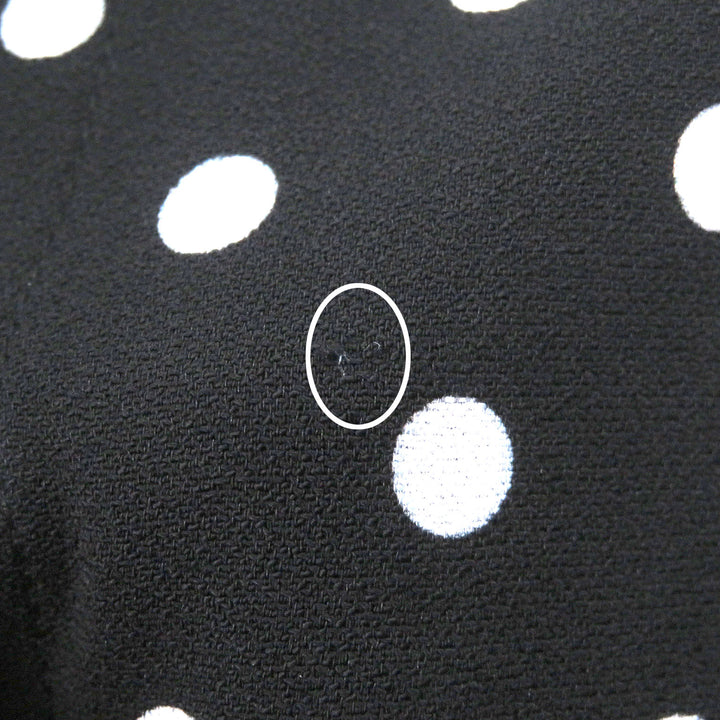 Great DOLCE&GABBANA Short sleeve shirt Black tag, DG logo patch, dot pattern