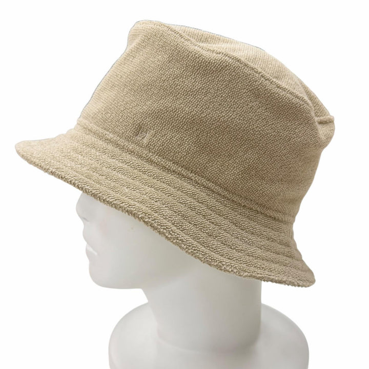 Excellent HERMES hat Fred Sand beige cotton Women 58