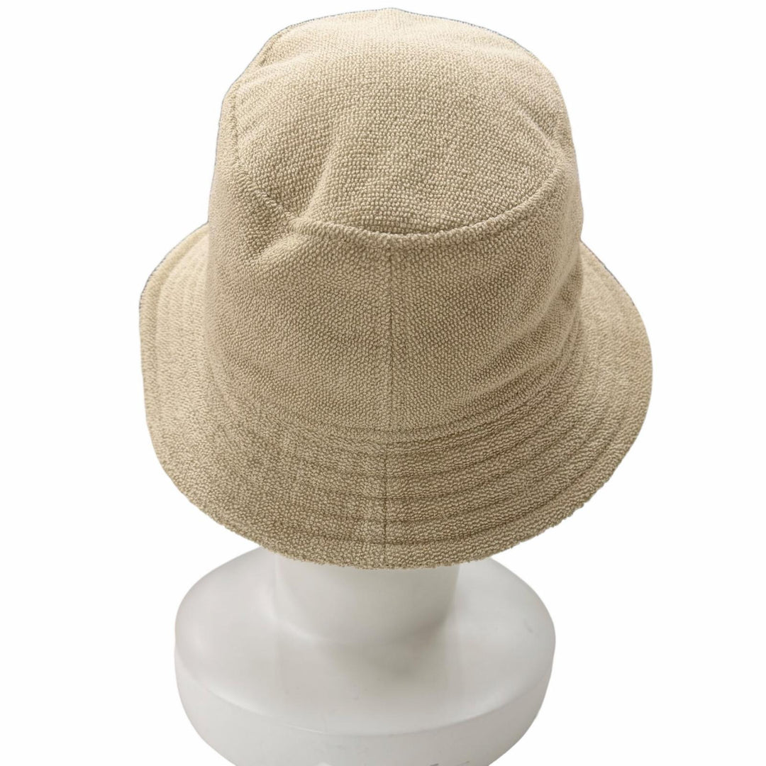 Excellent HERMES hat Fred Sand beige cotton Women 58
