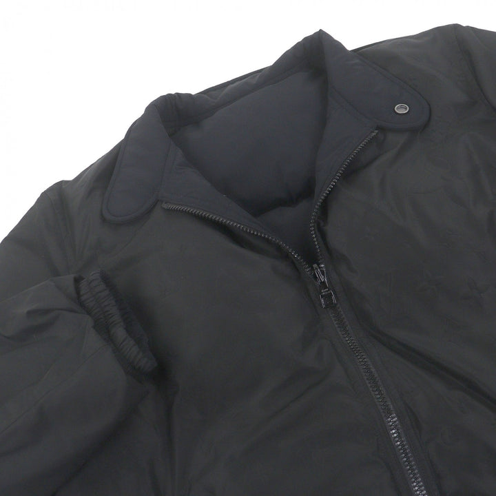 Great LOUIS VUITTON Down jacket Monogram reversible black