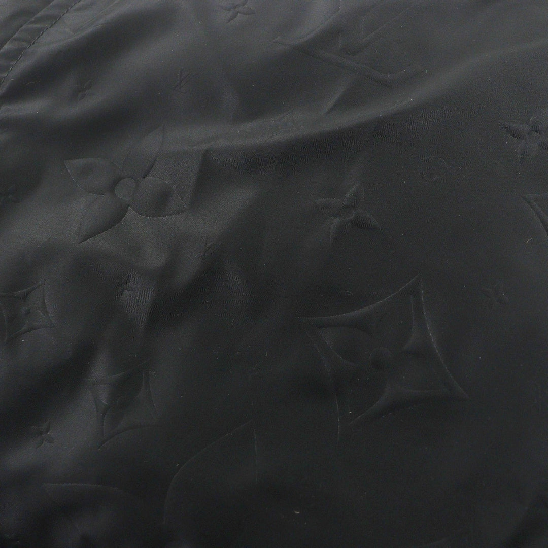 Great LOUIS VUITTON Down jacket Monogram reversible black