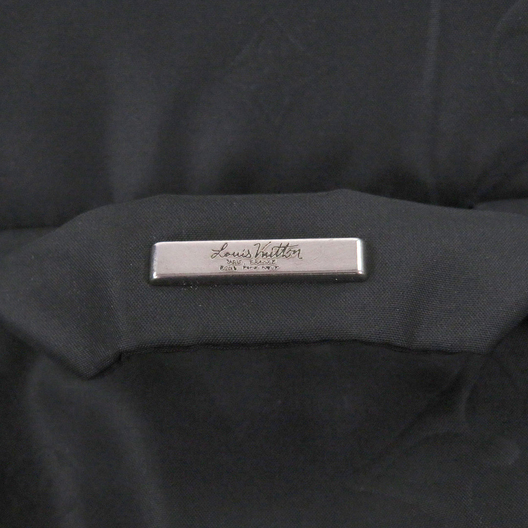 Great LOUIS VUITTON Down jacket Monogram reversible black
