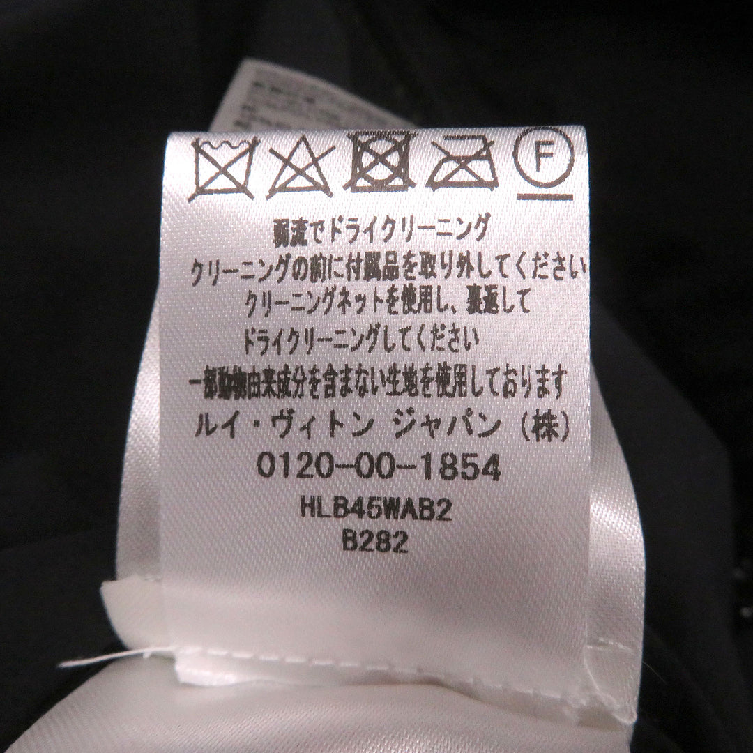 Great LOUIS VUITTON Down jacket Monogram reversible black