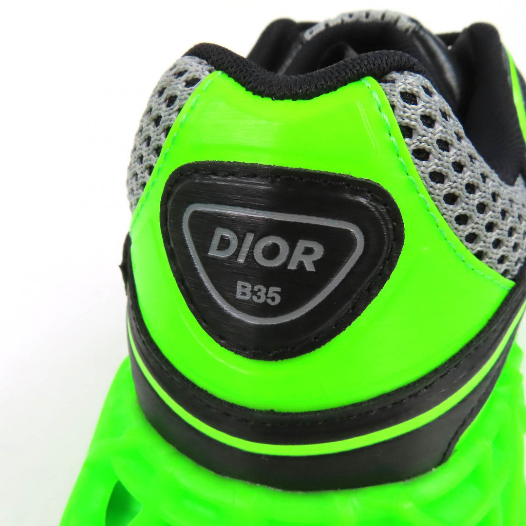 Pristine DIOR B35 NXXT Sneakers Limited edition 533/888 Neon green 43 3SN323ZDX