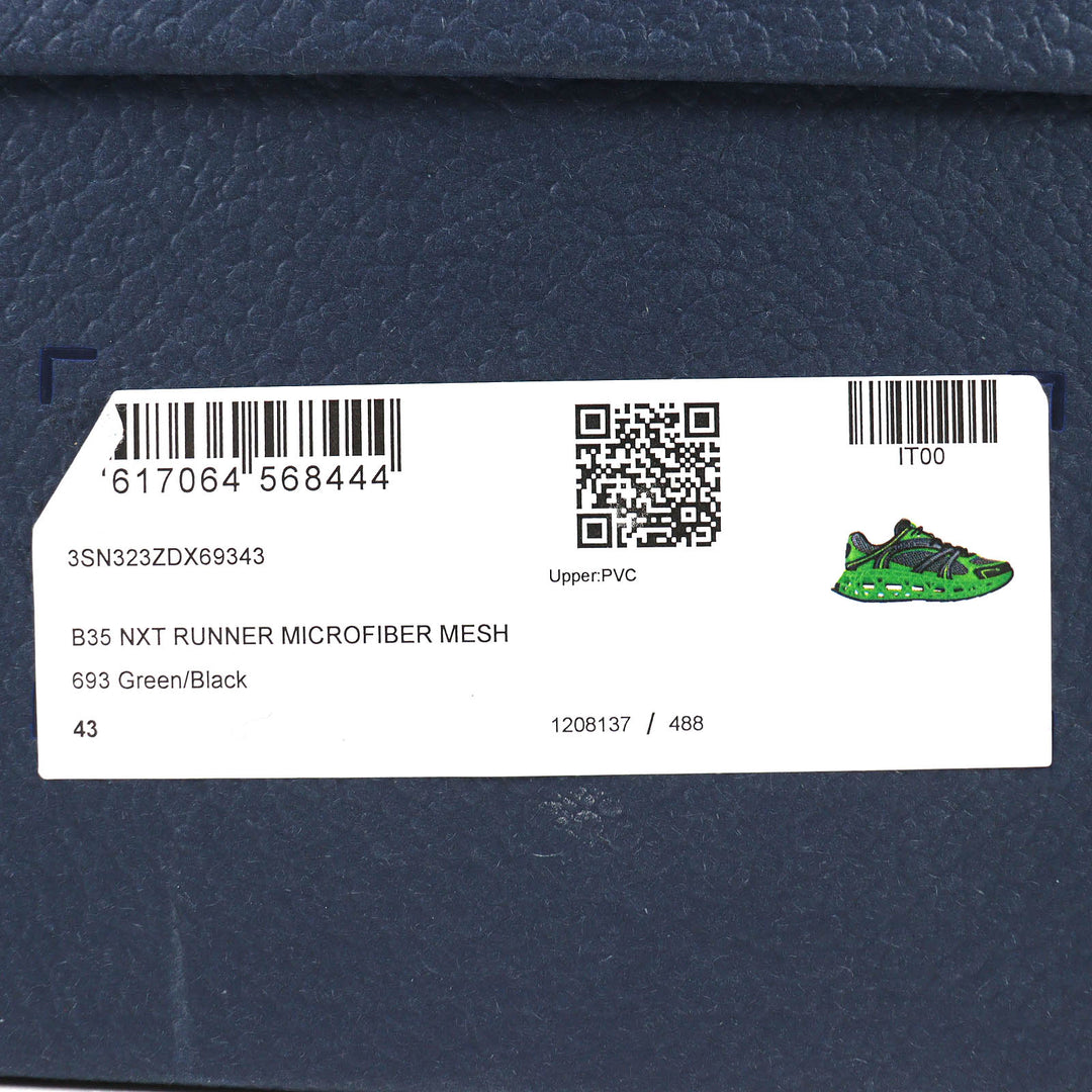 Pristine DIOR B35 NXXT Sneakers Limited edition 533/888 Neon green 43 3SN323ZDX